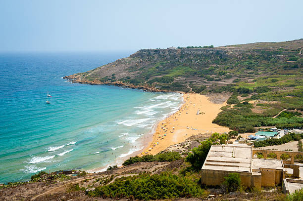 istock Ramla bay beach in Gozo island, Malta 489759046