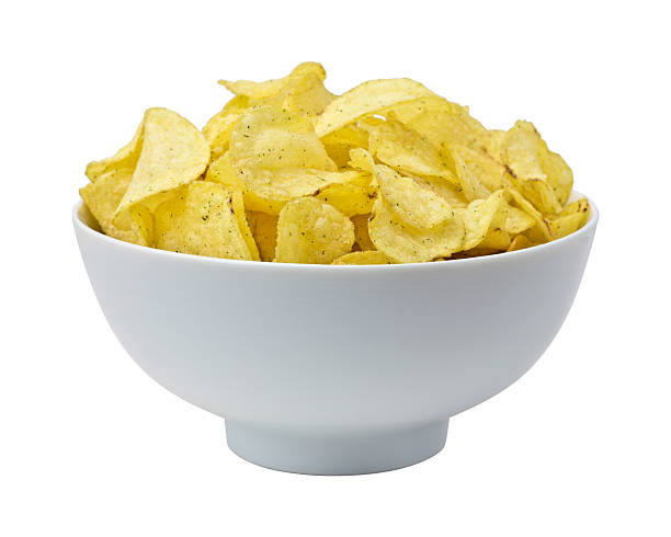 istock Bowl of potato chips 489773739