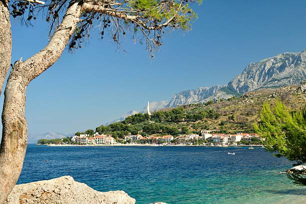 istock Adriatic sea at Podgora, Croatia 489773757