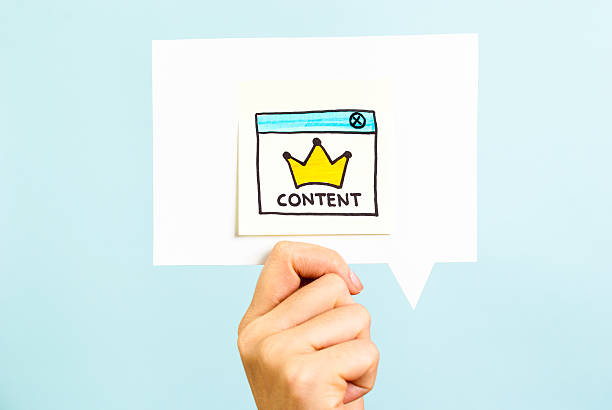 istock Content marketing is still king for blogs, strategy, management, branding 489775189