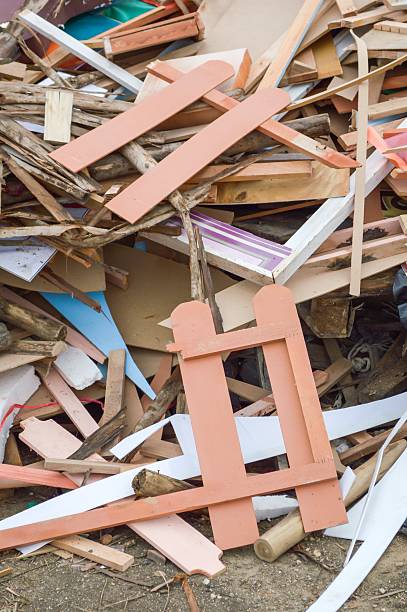 istock Pile of old broken wooden 489780746