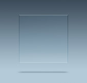 Blank glass plate