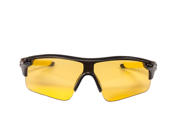 istock Sport sunglasses on white background 489785916