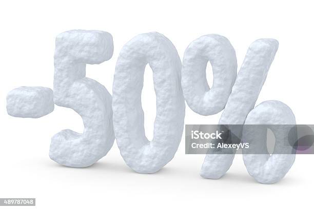 50 Percent Price Cut Off Christmas Offer Stock Photo - Download Image Now - 2015, Abstract, Advertisement