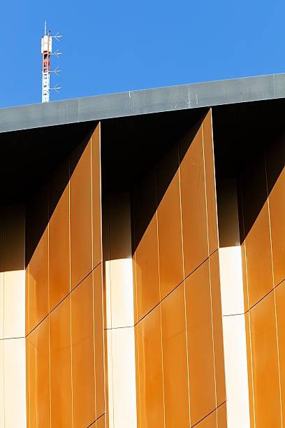 istock colorful aluminum facade on large shopping mall 489787586