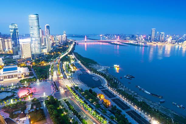 istock Bird view at Nanchang China 489803322