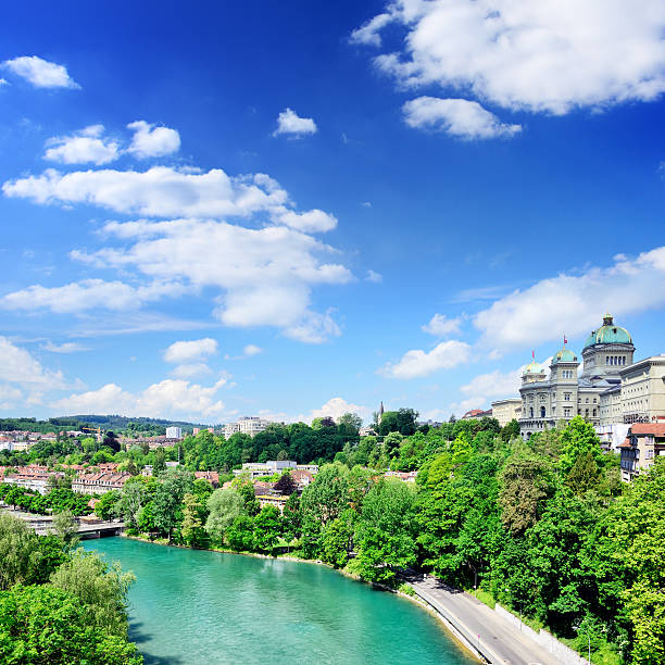 house of parliaments, 베른 - berne the reichstag berne canton switzerland 뉴스 사진 이미지