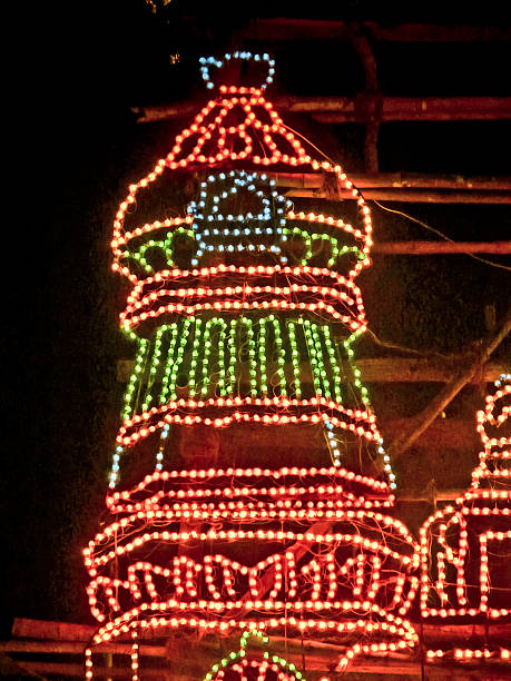 istock Lighting Decoration during Ganesh Ganpati Festival 489807066