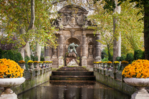 Medici Fountain in the Luxembourg Garden, Paris