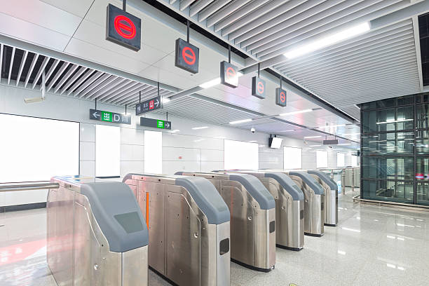 istock The train station security entrance, Shanghai, China 489807296