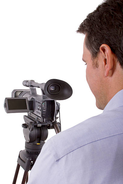 istock Casting Director Sitting on a Chair with a Camera 489807847