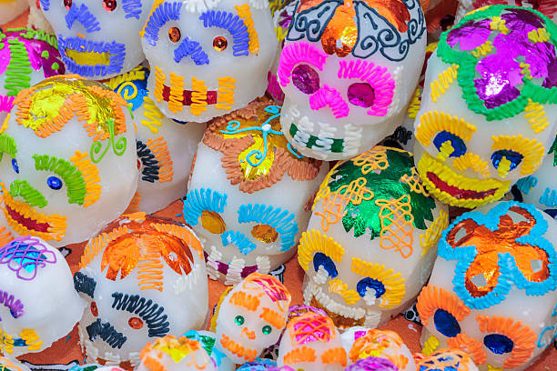 istock Sugar Skulls for the Day of the Dead 489809449