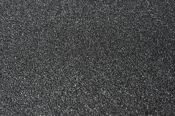 istock Texture of rough sandpaper for polishing surface 489810308