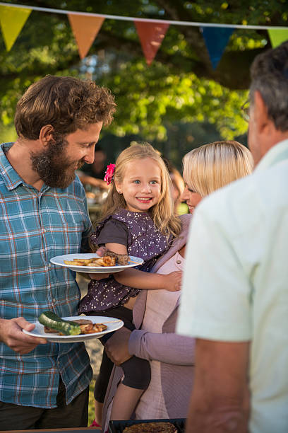 istock Family Enjoying A Barbecue 489811324