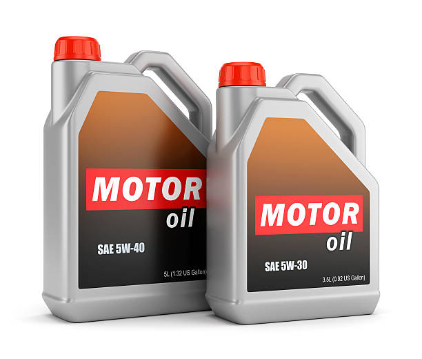 istock Two bottles of motor oil 489813209