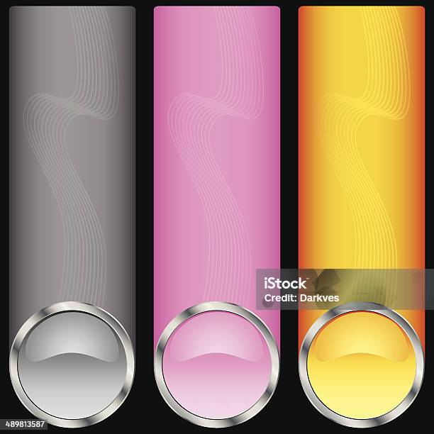 Button Banners Stock Illustration - Download Image Now - Abstract ...