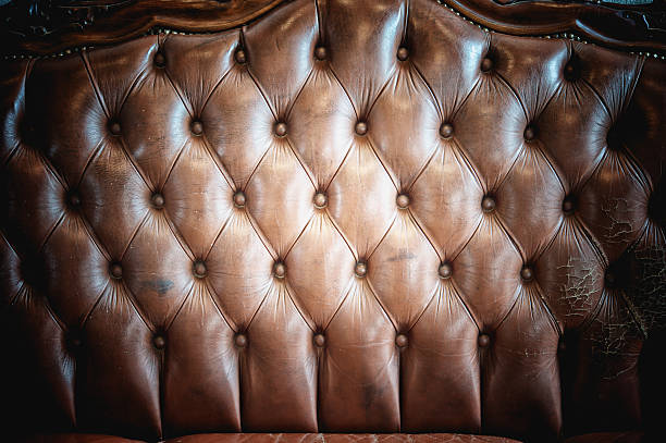 istock vintage of leather sofa background and texture 489816104