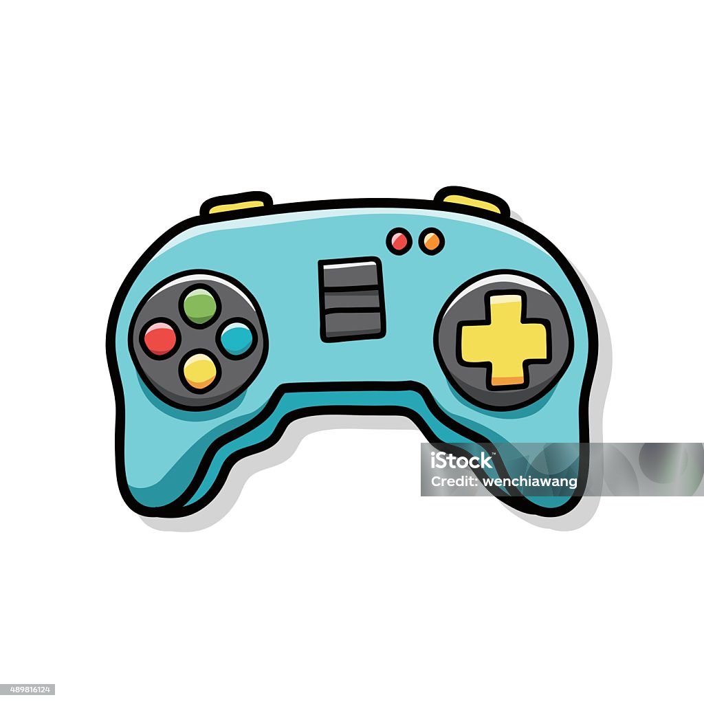 Controller Simple Doodle Game Controller Doodle Stock Illustration - Download Image Now - Brand ...