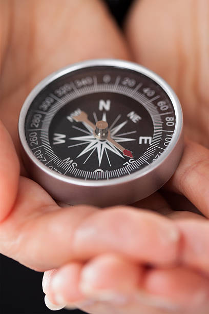 istock Businessperson Holding Compass 489832224
