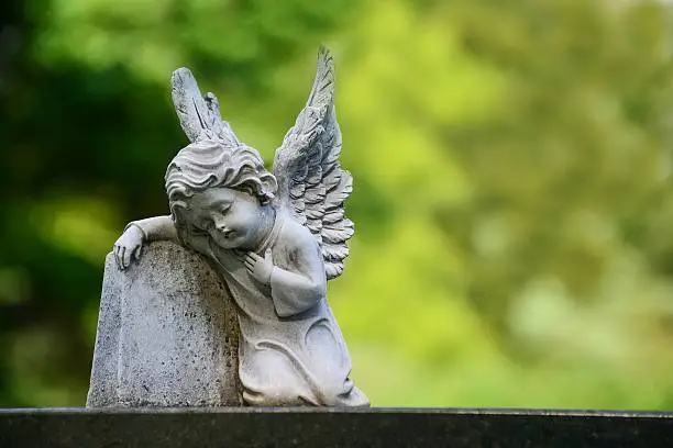 Photo of Child angel statue