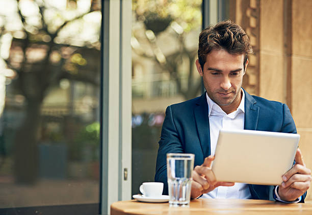 istock Getting a few emails out of the way 489836992