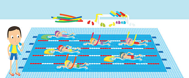 1,516 Swimming Lesson Illustrations & Clip Art - iStock