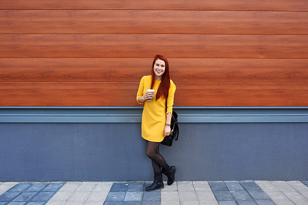istock with my coffee to go I smile all the time 489864752
