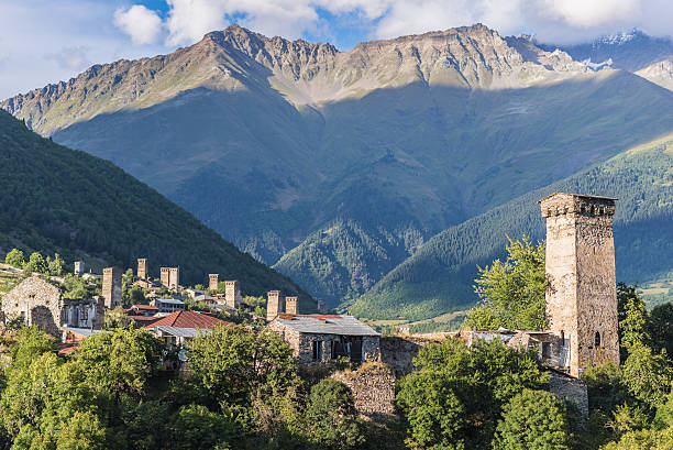 istock Mestia, Svaneti province, Georgia 489865186