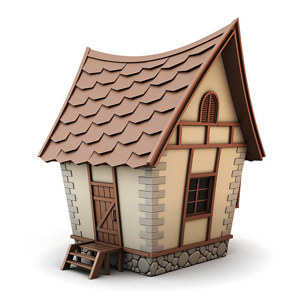 istock 3D Illustration of a House 489866734