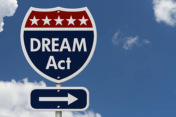 istock American DREAM Act Highway Road Sign 489871130