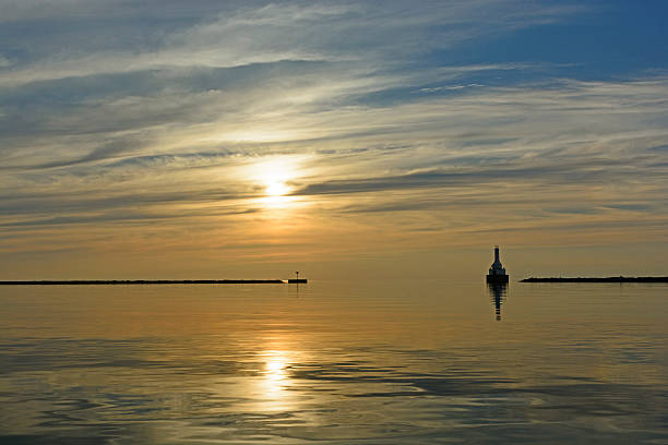 Sun and Calm in the Evening