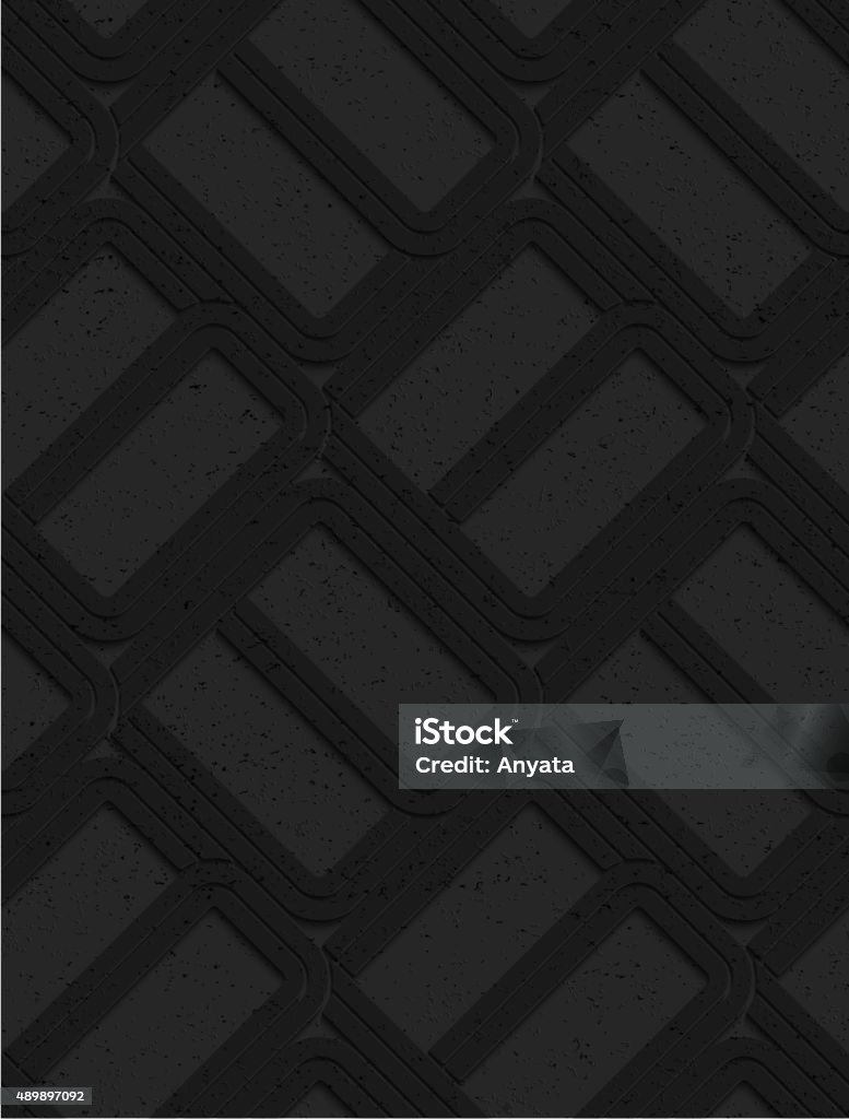 Black Rouded Rectangle Black Textured Plastic Rounded Rectangles Stock Illustration - Download ...