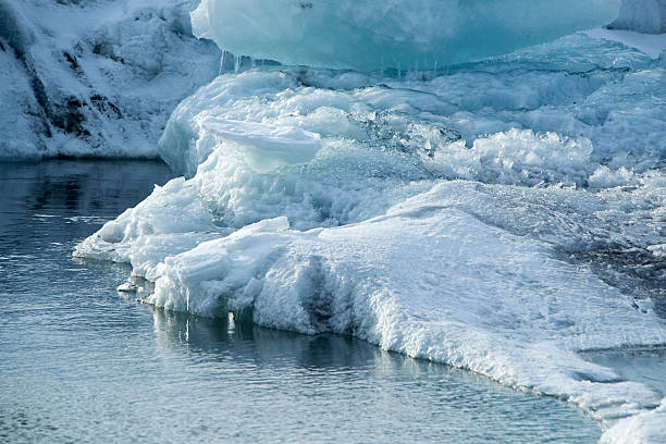 istock Ice blocks melting at glacier lagoon Jokulsarlon, Iceland 489901934
