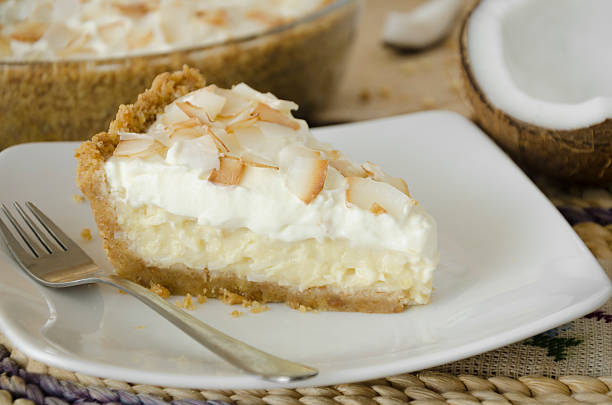 istock Homemade coconut cream pie 489902858