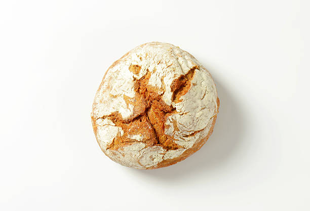 istock Fresh round loaf of bread 489903586