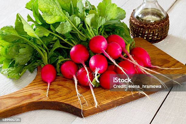 Radishes Stock Photo - Download Image Now - 2015, Backgrounds, Close-up