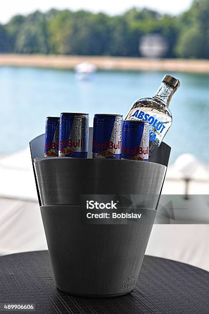 Absolut Vodka And Redbull Stock Photo - Download Image Now - Red Bull, Vodka, 2015