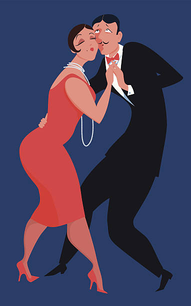 380+ Roaring 20s Couple Illustrations, Royalty-Free Vector Graphics ...