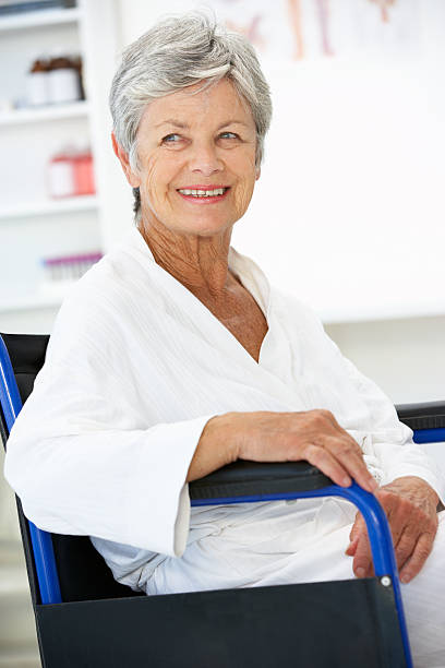 istock Senior woman patient 489908136