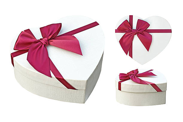 istock gift box with red ribbon and bow isolated on white 489908532