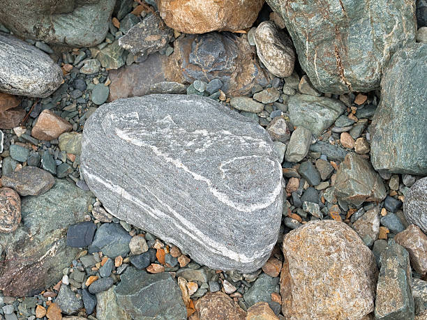 istock Cobblestone in the midst of others, texture. 489925676