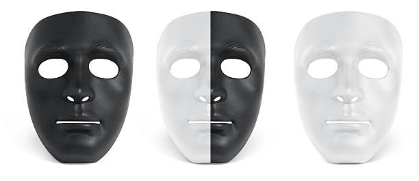 istock collection of mask black and white 489933588
