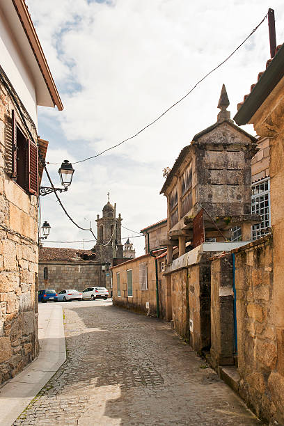 istock Old street at Vilanova de Arousa 489934854