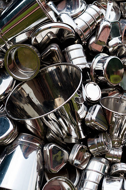 istock Shiny new metal utensils 489935132