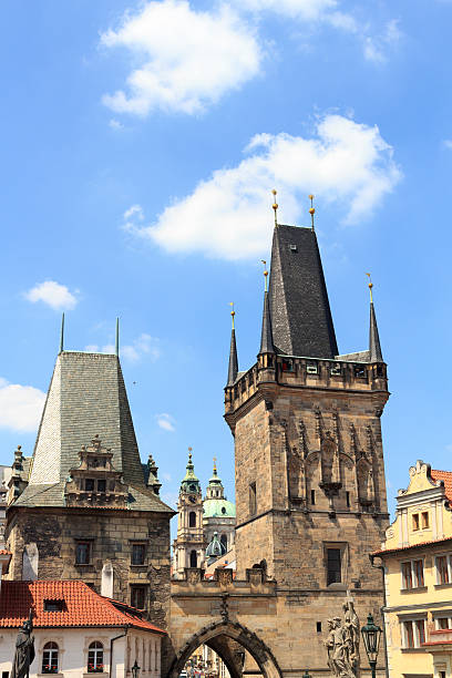 istock Lesser Town Bridge Tower of Charles Bridge, Prague 489946246