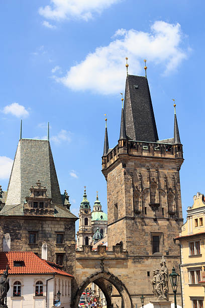 istock Lesser Town Bridge Tower of Charles Bridge, Prague 489946352