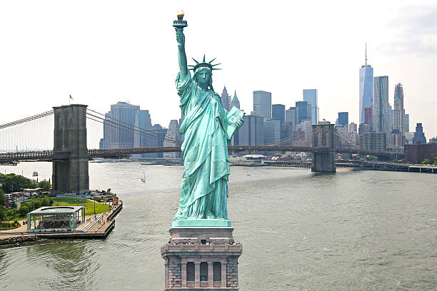 istock Beautiful NEW New York City Skyline Imagery 489949496