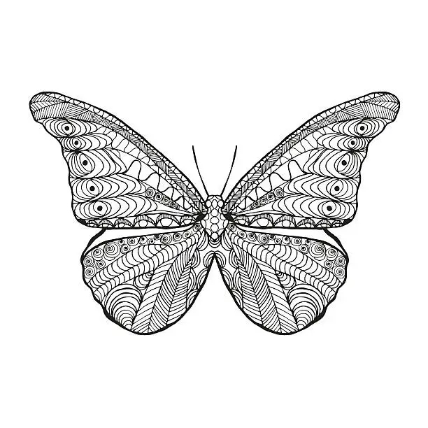 Vector illustration of Butterfly