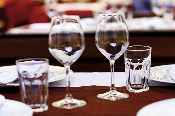 istock glass of wine restaurant interior serving dinner 489954300