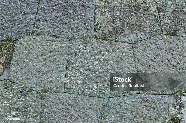 Background Of Stone Wall Texture Stock Photo - Download Image Now - 2015, Abstract, Ancient